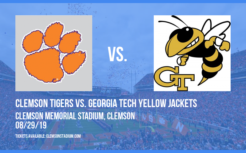 Clemson Tigers vs. Georgia Tech Yellow Jackets at Clemson Memorial Stadium