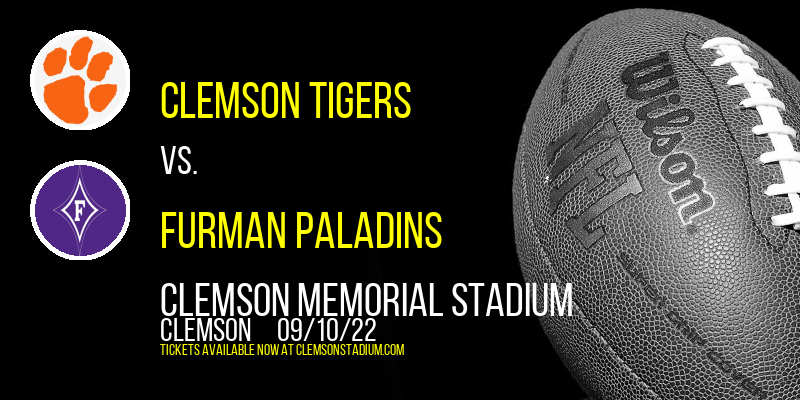 Clemson Tigers vs. Furman Paladins at Clemson Memorial Stadium