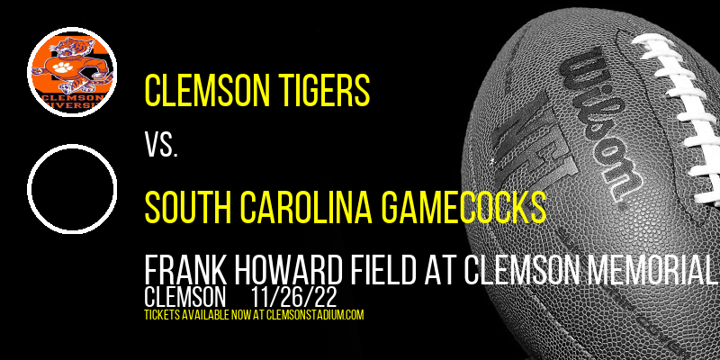 Clemson Tigers vs. South Carolina Gamecocks at Clemson Memorial Stadium