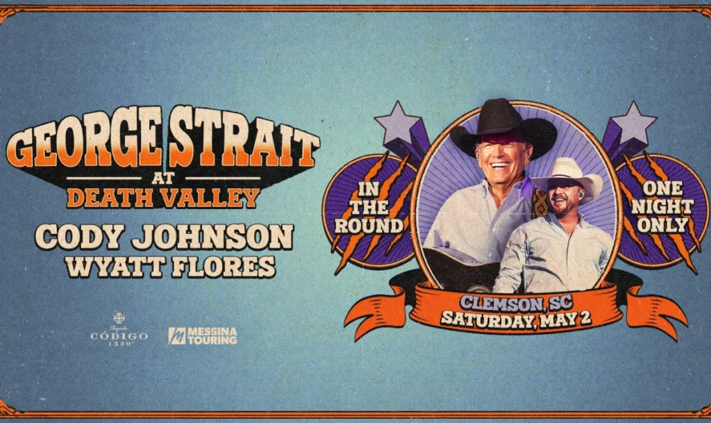 George Strait at Frank Howard Field at Clemson Memorial Stadium