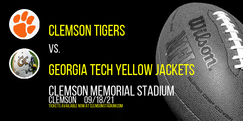 Clemson Tigers vs. Georgia Tech Yellow Jackets at Clemson Memorial Stadium