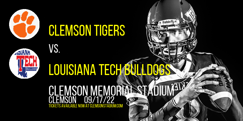 Clemson Tigers vs. Louisiana Tech Bulldogs at Clemson Memorial Stadium